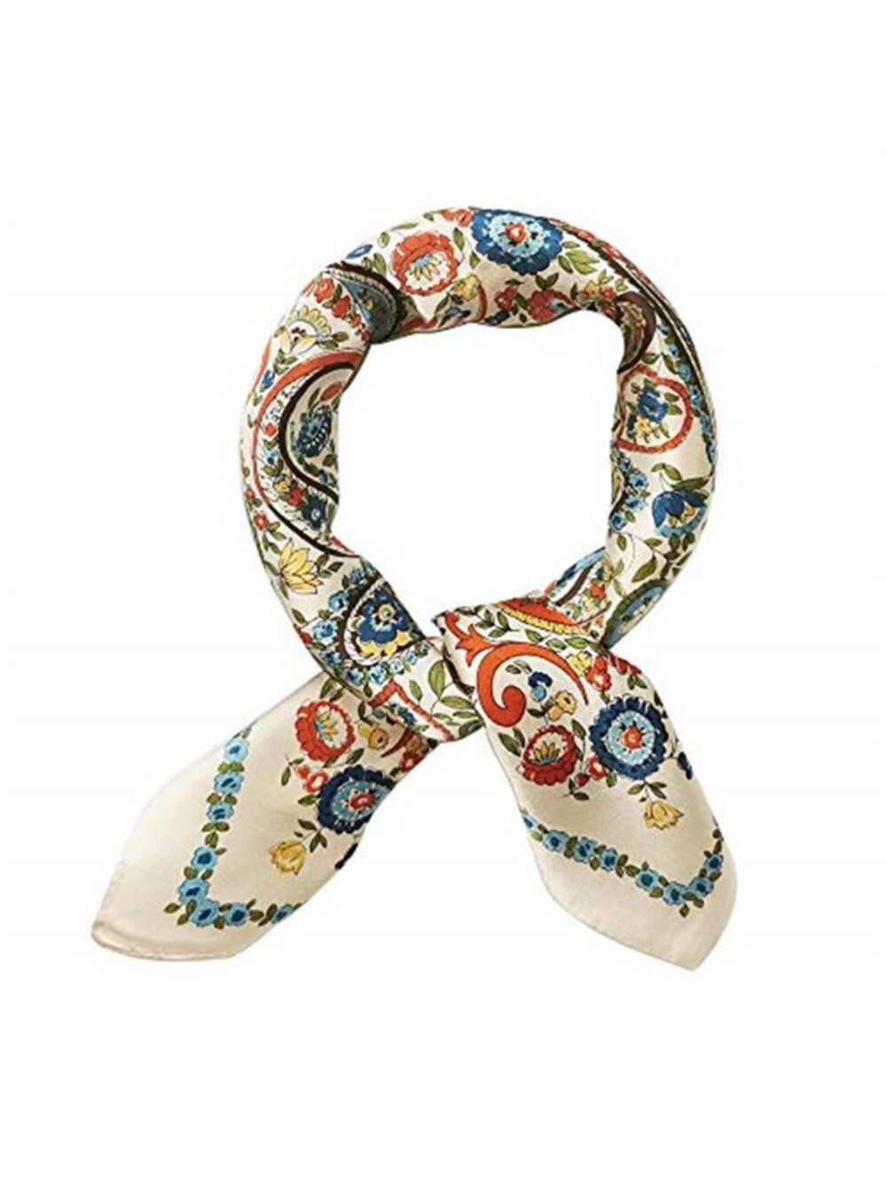 Womens 100 Mulberry Silk Scarf Square 21 Inch Hair Neck Head Wrap Bandana Gift
